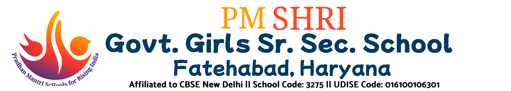 PM SHRI Govt. Girls Sr. Sec. School, Fatehabad